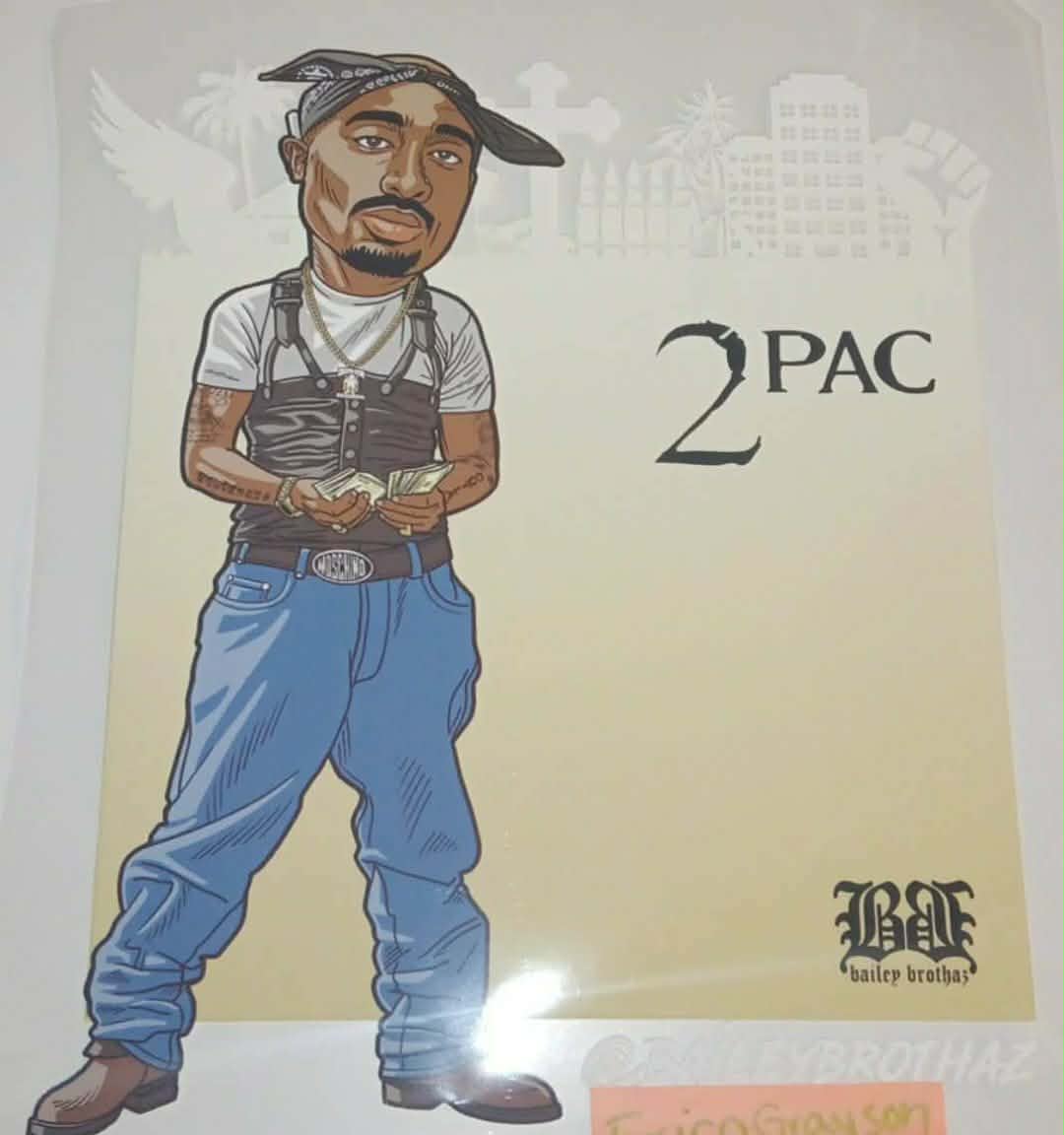 2 Pac DTF Print