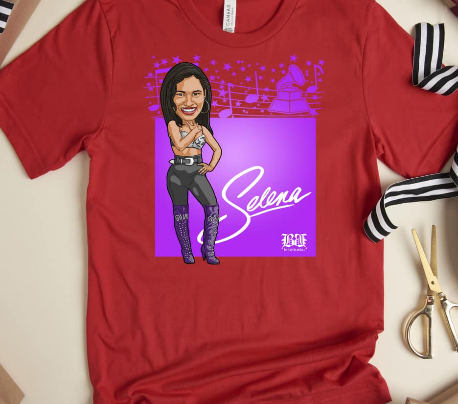 Selena DTF Print