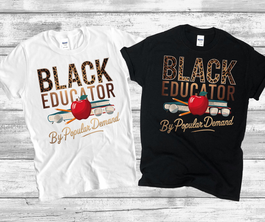 Black History Custom Print Black Educator