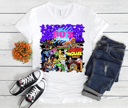 80s Baby DTF Print