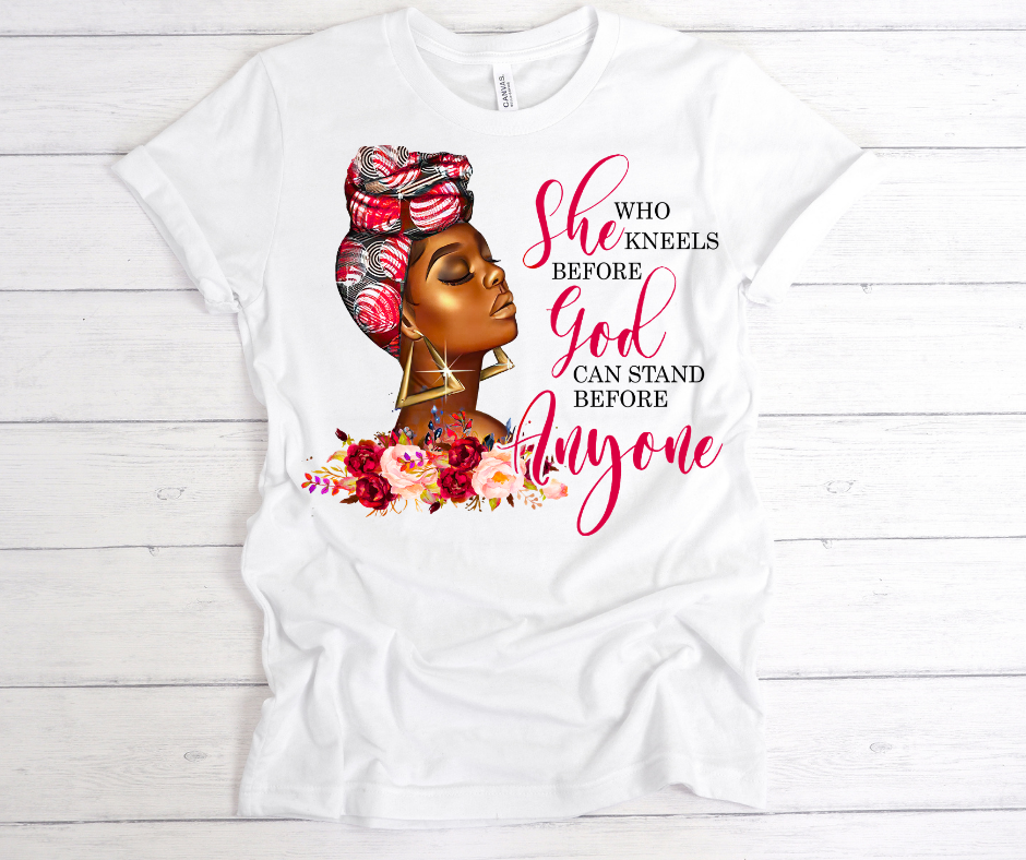 She Who kneels before God DTF Print