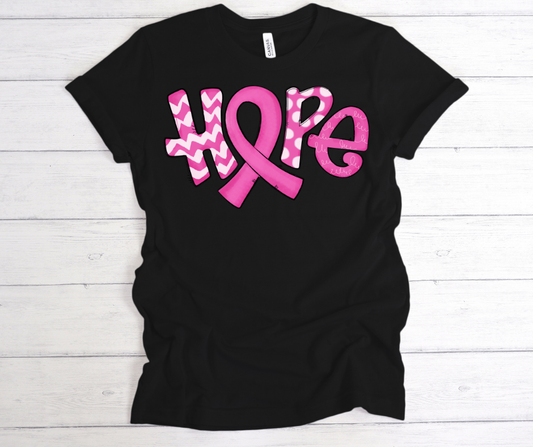 Breast Cancer Hope DTF Print