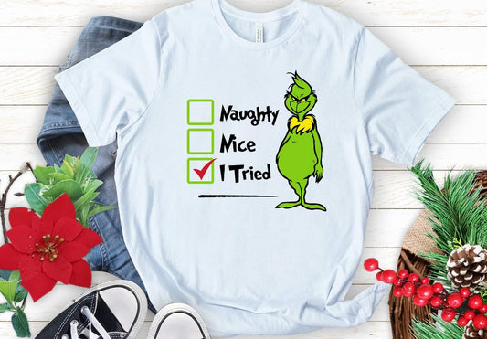 Grinch (Naughty, Nice, I tried)