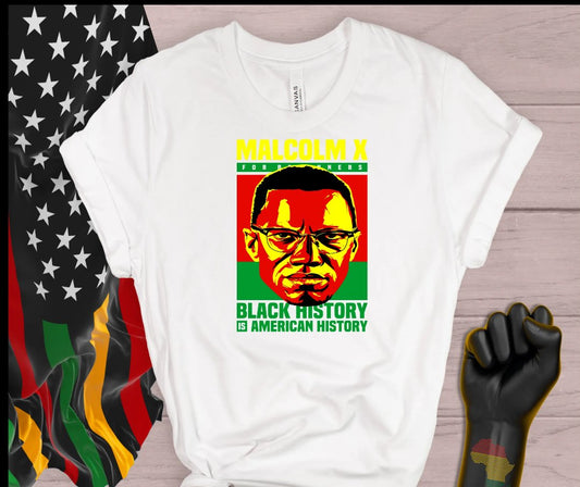 Black History Malcom X Green